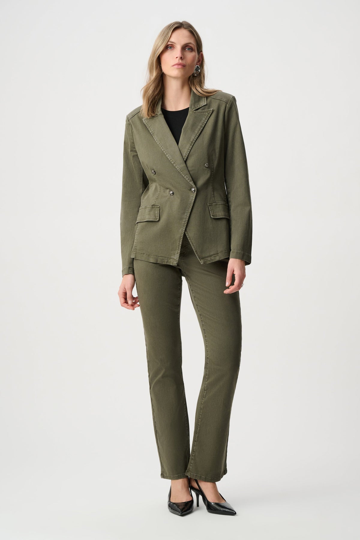 Flared-Leg Pants