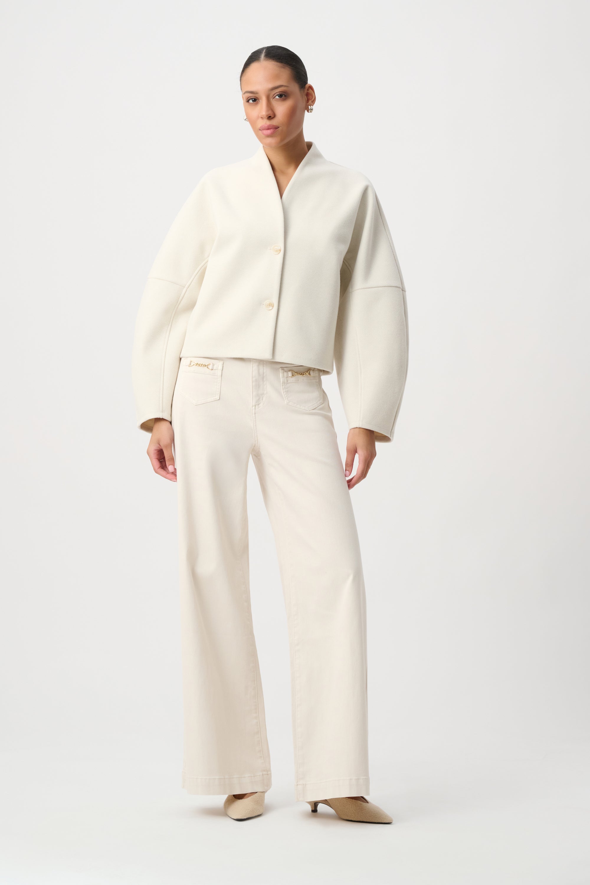 Shawl Collar Boxy Cardigan - Joseph Ribkoff